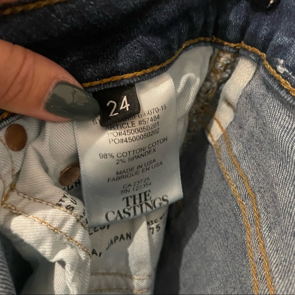 The Castings Super High-Rise Skinny Size 24 Dunbar - Picture 11 of 12